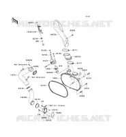 CONVERTER COVER voor Kawasaki KVF750 4X4I 2009