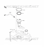 FUEL PUMP voor Kawasaki KVF750 4X4I 2009