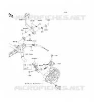 BRAKE PEDAL voor Kawasaki KVF750 4X4I 2010