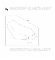 SEAT voor Kawasaki KVF750 4X4I 2010