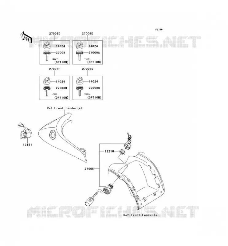 SWITCH Kawasaki QUAD 750 2012 KVF750 4X4 EPS  KVF750GCF