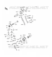 CAMSHAFT   TENSIONER voor Kawasaki KVF750 4X4 2012