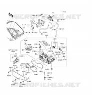 CARBURETOR voor Kawasaki KVF750 4X4 2012