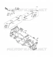 CHASSIS voor Kawasaki KVF750 4X4 2012