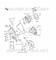 ENGINE COVERS voor Kawasaki KVF750 4X4 2012