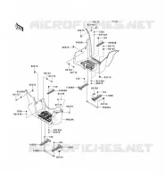 FOOTREST voor Kawasaki KVF750 4X4 2012