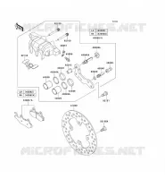 FRONT BRAKE voor Kawasaki KVF750 4X4 2012