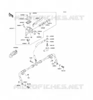 FRONT MASTER CYLINDER voor Kawasaki KVF750 4X4 2012