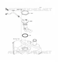 FUEL PUMP voor Kawasaki KVF750 4X4 2012