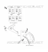 SWITCH voor Kawasaki KVF750 4X4 2012