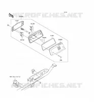 TAILIGHT(S) voor Kawasaki KVF750 4X4 2012