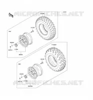 TIRES voor Kawasaki KVF750 4X4 2012