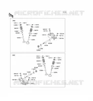 VALVE voor Kawasaki KVF750 4X4 2012