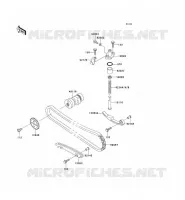CAMSHAFT   TENSIONER voor Kawasaki KAZER 2001