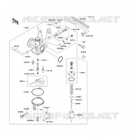 CARBURETOR voor Kawasaki KAZER 2001