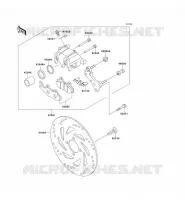 FRONT BRAKE voor Kawasaki KAZER 2001