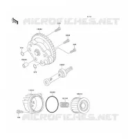 OIL PUMP voor Kawasaki KAZER 2001