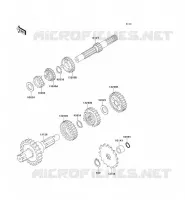 TRANSMISSION voor Kawasaki KAZER 2001