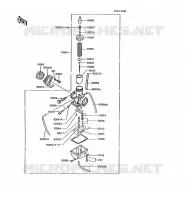 CARBURETOR voor Kawasaki AR125 1989