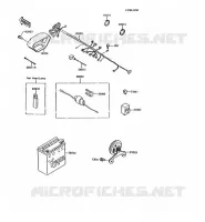 ELECTRIC EQUIPMENT voor Kawasaki AR125 1989