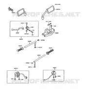 HANDLEBAR voor Kawasaki AR125 1989