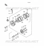 CLUTCH voor Kawasaki AR125 1990