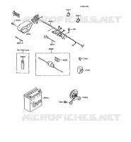 ELECTRIC EQUIPMENT voor Kawasaki AR125 1990