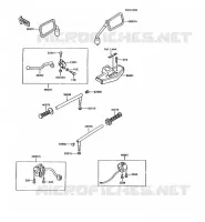 HANDLEBAR voor Kawasaki AR125 1990