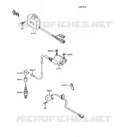 IGNITION COIL voor Kawasaki AR125 1990