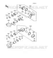 INDICATORS voor Kawasaki AR125 1990