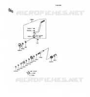 KICK STARTER voor Kawasaki AR125 1990