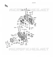 CRANKCASE(S) voor Kawasaki AR125 1990