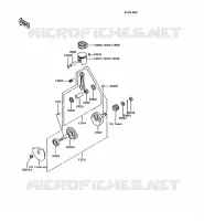 CRANKSHAFT   PISTON voor Kawasaki AR125 1990