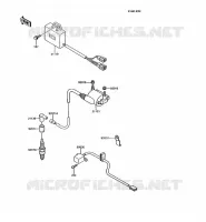 IGNITION COIL voor Kawasaki AR125 1990