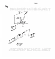 KICK STARTER voor Kawasaki AR125 1990