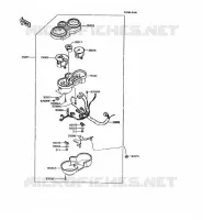 METERS voor Kawasaki AR125 1990