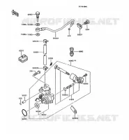 OIL PUMP voor Kawasaki AR125 1990