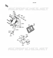 RADIATOR voor Kawasaki AR125 1990