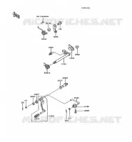 SHIFT voor Kawasaki AR125 1990