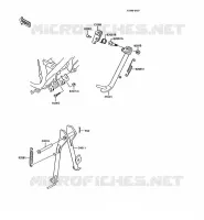 STAND voor Kawasaki AR125 1990