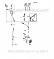 SWITCH voor Kawasaki AR125 1990