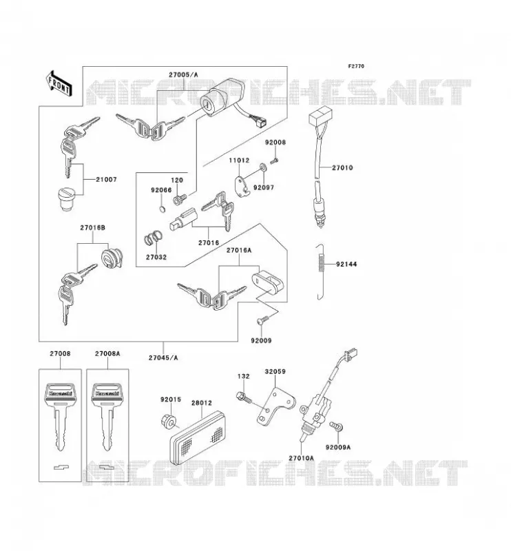 SWITCH Kawasaki MOTOS 125 1999 ELIMINATOR 125  BN125-A2