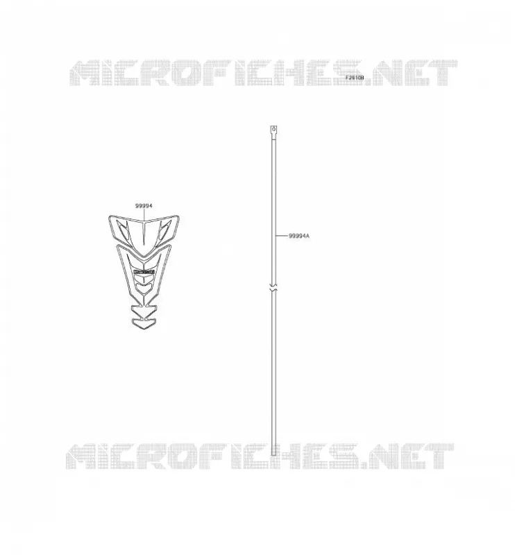ACCESSORY(DECALS) Kawasaki MOTOS 250 2015 Z250SL ABS  BR250FFF