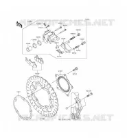 FRONT BRAKE voor Kawasaki NINJA 250SL ABS 2015