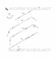 CABLES voor Kawasaki W650 2002
