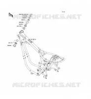 CHASSIS voor Kawasaki W650 2002