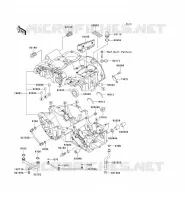 CRANKCASE(S) voor Kawasaki W650 2002