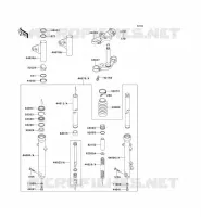 FRONT FORK voor Kawasaki W650 2002