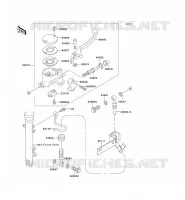 FRONT MASTER CYLINDER voor Kawasaki W650 2002