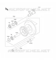 FRONT WHEEL voor Kawasaki W650 2002